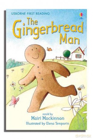 The Gingerbread Man Usborne First Reading: Level 3 - Mairi Mackinnon [KSIĄŻKA]