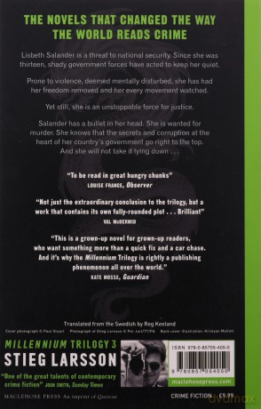 The Girl Who Kicked the Hornets' Nest: The third unputdownable novel in the Dragon Tattoo series - 100 million copies sold worldwide Millennium - Stieg Larsson [KSIĄŻKA]