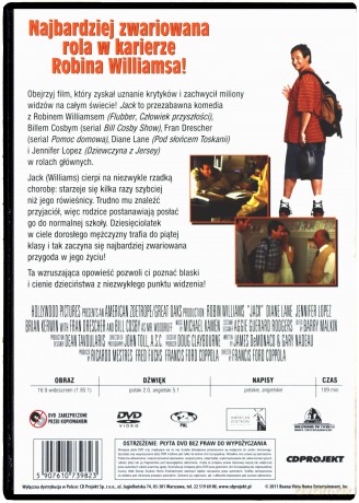 Jack (polski lektor) [DVD]