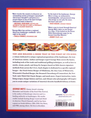 The Great American Burger Book: How to Make Authentic Regional Hamburgers At Home - George Motz [KSIĄŻKA]