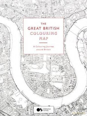 The Great British Colouring Map: A Colouring Journey around Britain - Ordance Survey [KSIĄŻKA]