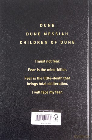The Great Dune Trilogy: Dune, Dune Messiah, Children of Dune GOLLANCZ S.F. - Frank Herbert [KSIĄŻKA]