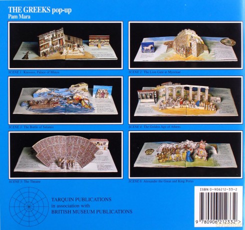 The Greeks Pop-up: Pop-up Book to Make Yourself Ancient civilisations pop-ups - Pam Mara [KSIĄŻKA]