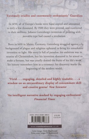 The Gutenberg Revolution: The Story of a Genius and an Invention That Changed the World - John Man [KSIĄŻKA]