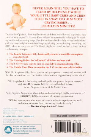 The Happiest Baby on the Block; Fully Revised and Updated Second Edition: The New Way to Calm Crying and Help Your Newborn Baby Sleep Longer - Harvey Karp M.D. [KSIĄŻKA]