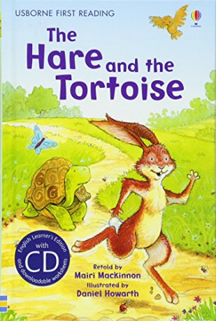 The Hare and the Tortoise Usborne First Reading: 1 First Reading Level 4 - Mairi Mackinnon [KSIĄŻKA]