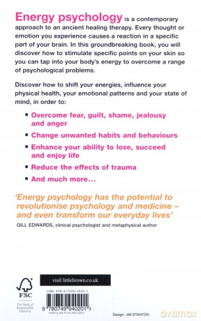 The Healing Power Of EFT and Energy Psychology: Tap into your body's energy to change your life for the better - Donna Eden [KSIĄŻKA]