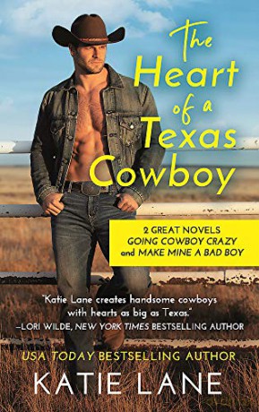 The Heart of a Texas Cowboy: 2-in-1 Edition with Going Cowboy Crazy and Make Mine a Bad Boy Deep in the Heart of Texas - Katie Lane [KSIĄŻKA]