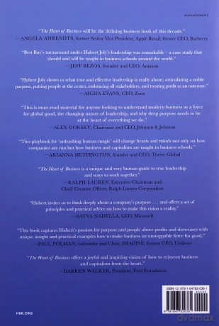 The Heart of Business: Leadership Principles for the Next Era of Capitalism - Hubert Joly [KSIĄŻKA]