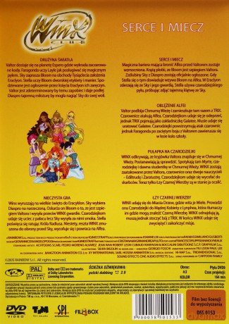 Winx Club: Serce i miecz [DVD]