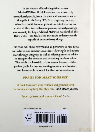 The Hero Code: Lessons on How To Achieve More Than You Ever Thought Possible - Admiral William H. McRaven [KSIĄŻKA]
