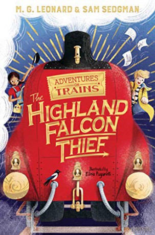 The Highland Falcon Thief Adventures on Trains - M. G. Leonard [KSIĄŻKA]