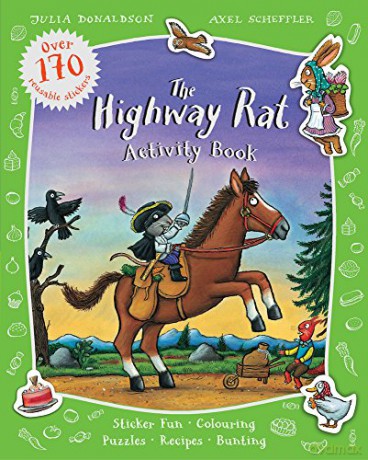 The Highway Rat Activity Book - Julia Donaldson [KSIĄŻKA]