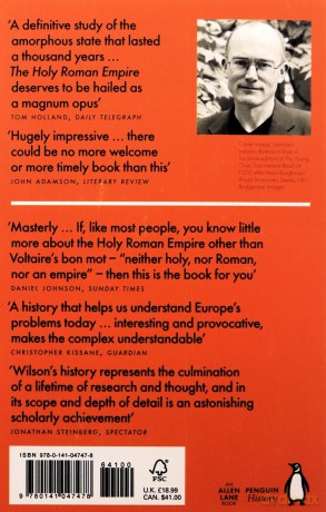 The Holy Roman Empire: A Thousand Years of Europe's History - Peter H. Wilson [KSIĄŻKA]
