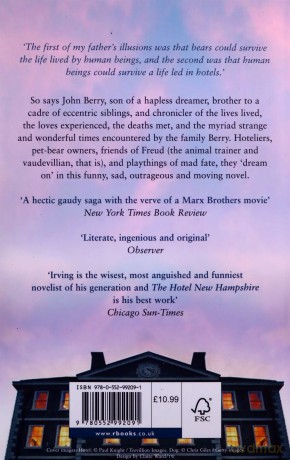 The Hotel New Hampshire: Irving John - John Irving [KSIĄŻKA]
