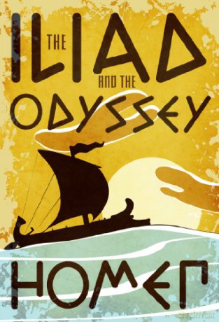 The Iliad and the Odyssey Fall River Classics - Homer [KSIĄŻKA]