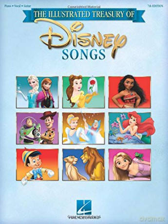 The Illustrated Treasury of Disney Songs - 7th Ed. [KSIĄŻKA]