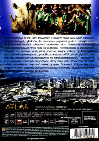 Discovery Atlas: Odkryte tajemnice Południowej Afryki [DVD]