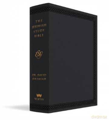 The Jeremiah Study Bible, ESV, Black LeatherLuxe: What It Says. What It Means. What It Means for You. - Dr. David Jeremiah [KSIĄŻKA]