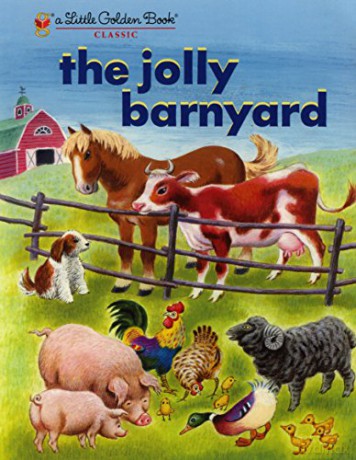The Jolly Barnyard Little Golden Books Random House - Annie North Bedford [KSIĄŻKA]
