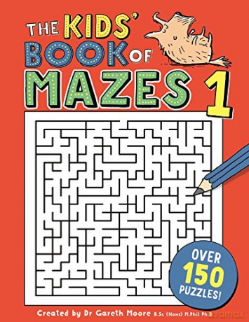 The Kids' Book of Mazes 1 Buster Puzzle Books, 5 - Gareth Moore [KSIĄŻKA]
