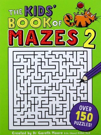 The Kids' Book of Mazes 2 Buster Puzzle Books, 8 - Gareth Moore [KSIĄŻKA]