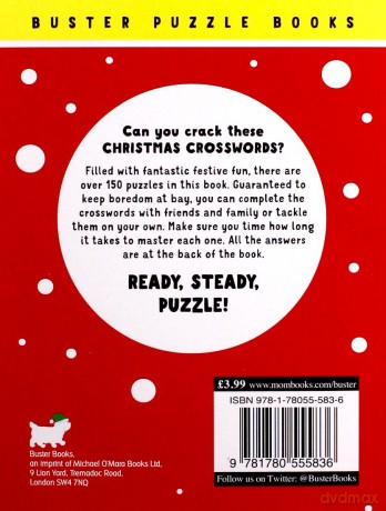 The Kids' Book of Christmas Crosswords Buster Puzzle Books - Sarah Khan [KSIĄŻKA]