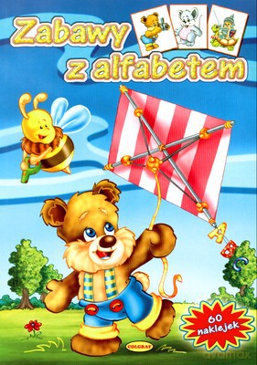 Zabawy Z Alfabetem 60 Naklejek [KSIĄŻKA]