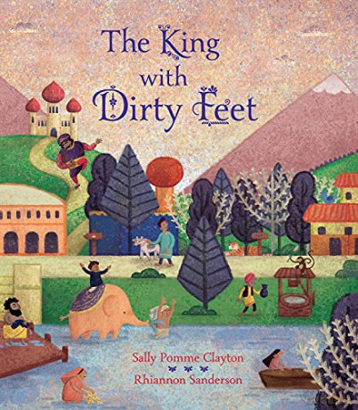 The King with Dirty Feet - Sally Pomme Clayton [KSIĄŻKA]