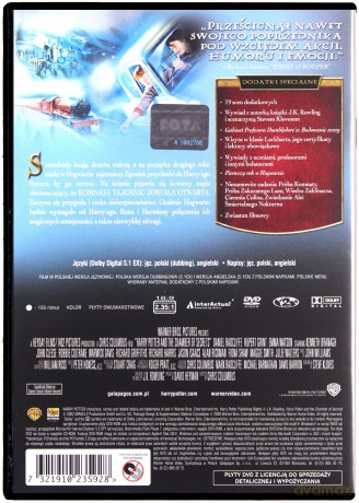 Harry Potter i Komnata Tajemnic - rok drugi [2DVD]