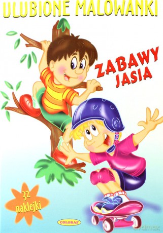 Zabawy Jasia Ulubione Malowanki [KSIĄŻKA]