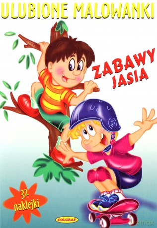 Zabawy Jasia Ulubione Malowanki [KSIĄŻKA]
