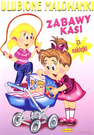 Zabawy Kasi Ulubione Malowanki [KSIĄŻKA]