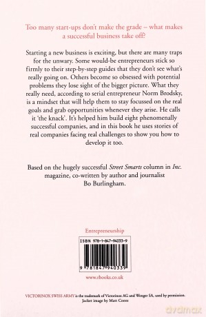 The Knack: How Street-Smart Entrepreneurs Learn to Handle Whatever Comes Up - Bo Burlingham [KSIĄŻKA]