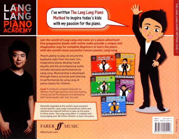 The Lang Lang Piano Method Level 1 Lang Lang Piano Academy - Lang Lang [KSIĄŻKA]