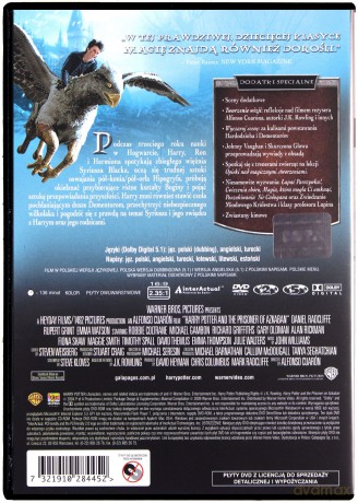 Harry Potter i Więzień Azkabanu - rok trzeci [2DVD]
