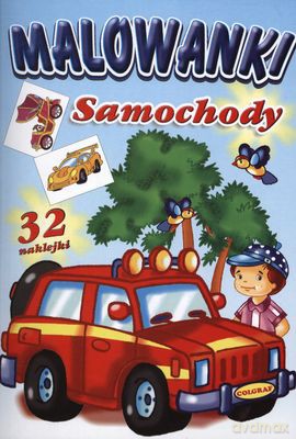 Malowanki Samochody [KSIĄŻKA]