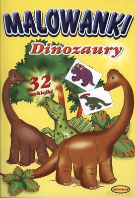 Malowanki Dinozaury [KSIĄŻKA]