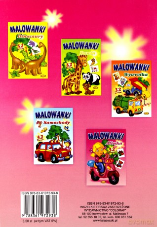 Malowanki Alinka [KSIĄŻKA]