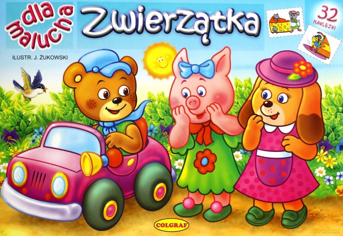 Zwierzątka Dla Malucha - J.Żukowski [KSIĄŻKA]