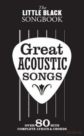 The Little Black Songbook: Great Acoustic Songs [KSIĄŻKA]