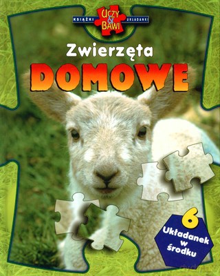 Zwierzęta Domowe Książki Układanki (twarda) [KSIĄŻKA]