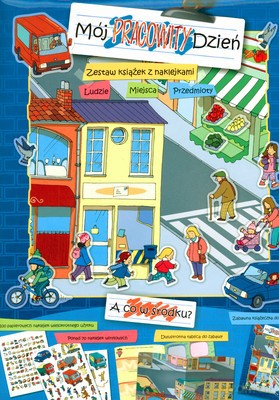 Mój Pracowity Dzień Zestaw Książek Z Naklejkami (twarda) [KSIĄŻKA]