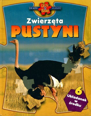 Zwierzęta Pustyni Książki Układanki (twarda) [KSIĄŻKA]