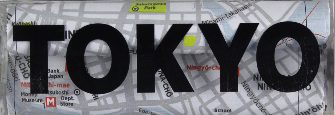Tokyo - Crumpled City Map - Palomar Crumpled City Maps - Crumpled City Maps [KSIĄŻKA]