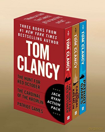 Tom Clancy's Jack Ryan Action Pack: The Hunt for Red October/The Cardinal of the Kremlin/Patriot Games - Tom Clancy [KSIĄŻKA]