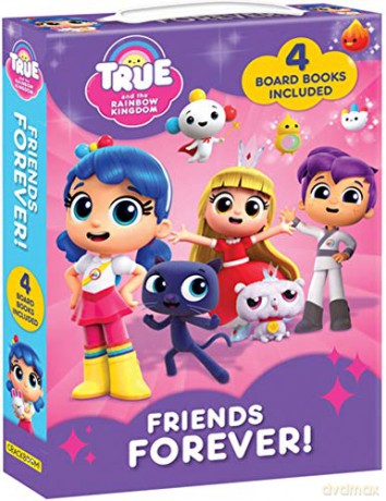 True and the Rainbow Kingdom: Friends Forever: 4 Books Included - Marine Guion [KSIĄŻKA]