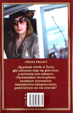 Wściekłość I Duma - Oriana Fallaci [KSIĄŻKA]
