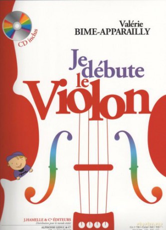 Valerie Bime-Apparailly - Je Debute Le Violon Avec Cd - Bime-Apparailly Val [KSIĄŻKA]