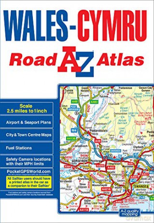 Wales Regional Road Atlas A-Z Regional Road Atlas - Geographers A-Z Map Company Ltd [KSIĄŻKA]